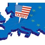 United States tariffs on Europe as protectionist trade